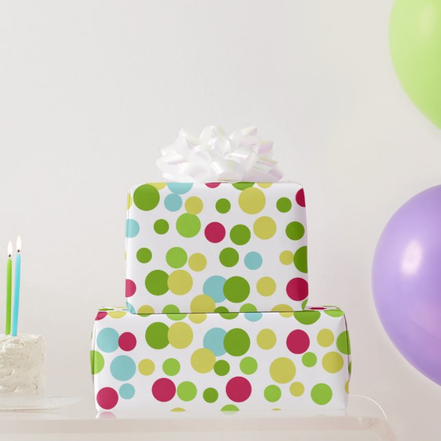 Papier Cadeau Papier d'enrobage des points de partie (Cadeaux de fête)