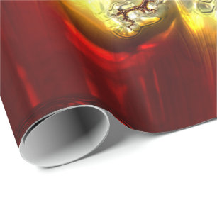 Papier Cadeau Papier d'enrobage Fractal Art 34