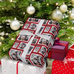 Papier Cadeau Papier d'enrobage photo de Noël