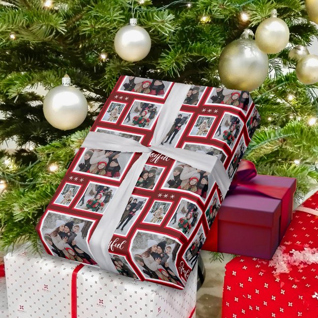 Papier Cadeau Papier d'enrobage photo de Noël (Créateur téléchargé)