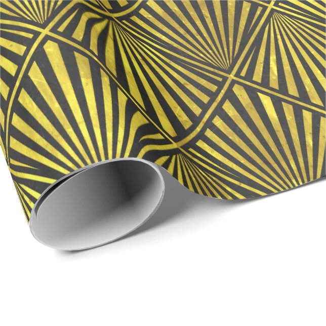 Papier Cadeau Papier d'enveloppement Art Déco 1a (Coin rond)
