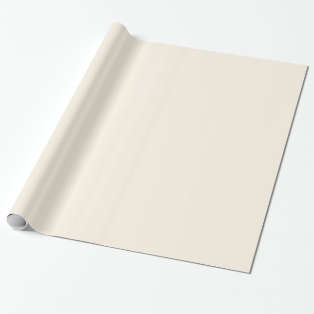 Papier Cadeau Papier d'enveloppement blanc écru brillant vieil d (Déroulé)