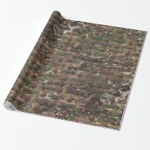Papier d'enveloppement Camo Fort Liberty
