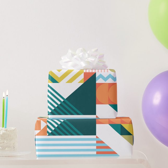 Papier Cadeau Papier d'enveloppement couleur Motif (Créateur téléchargé)
