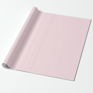 Papier Cadeau Papier d'enveloppement couleur solide rose Whisper