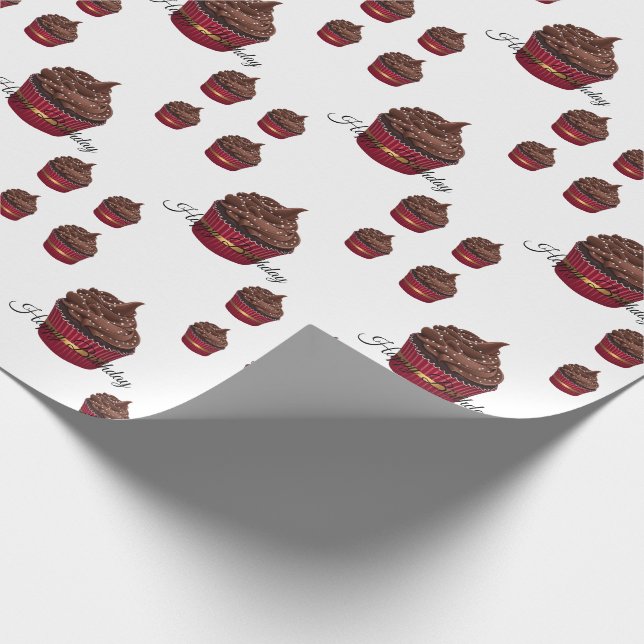 Papier Cadeau Papier d'enveloppement d'anniversaire (Coin)