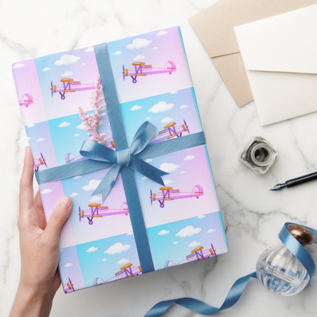 Papier Cadeau Papier d'enveloppement d'avion de l'aviation (Cadeaux)