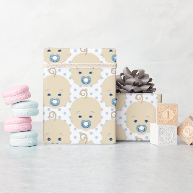 Papier Cadeau Papier d'enveloppement de Baby shower mou (Baby Shower)