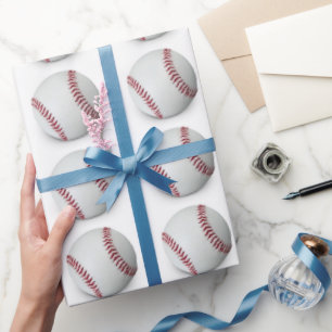 Papier Cadeau Papier d'enveloppement de baseball