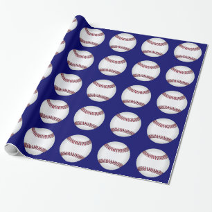 Papier Cadeau Papier d'enveloppement de baseball