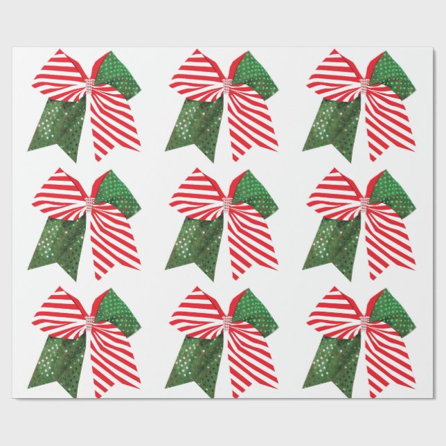 Papier Cadeau Papier d'enveloppement de boîte de Noël (Plat)
