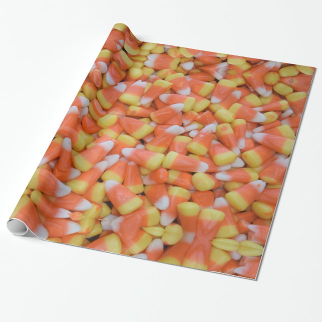 Papier Cadeau Papier d'enveloppement de bonbon Cornn (Déroulé)