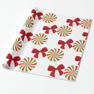 Papier Cadeau Papier d'enveloppement de bonbon de Noël personnal