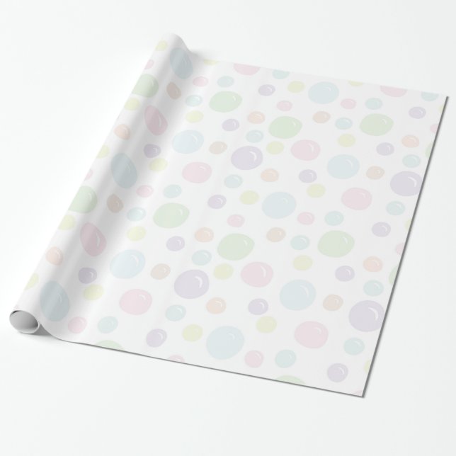 Papier Cadeau Papier d'enveloppement de bulle (Déroulé)