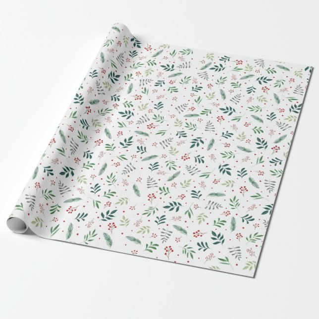 Papier Cadeau Papier d'enveloppement de cadeaux rustique Feuille (Déroulé)