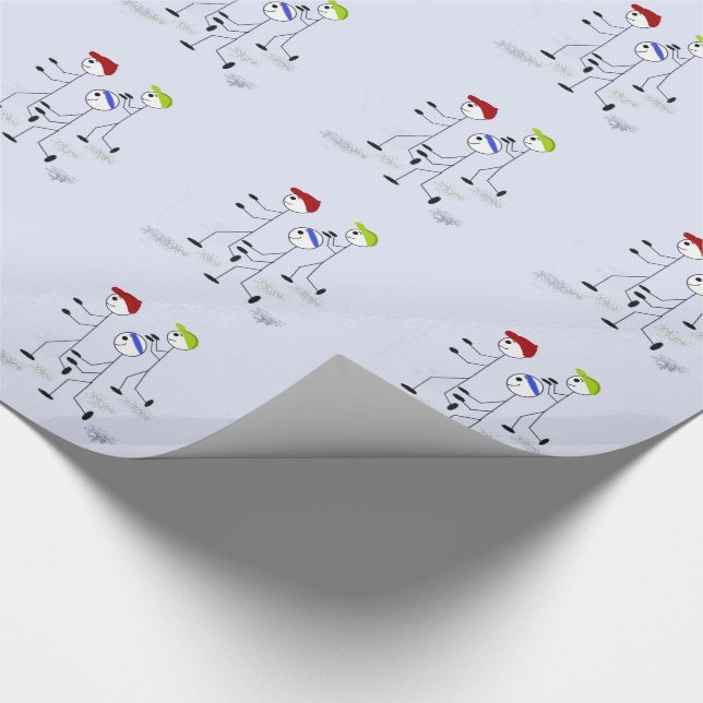 Papier Cadeau Papier d'enveloppement de conditionnement physique (Coin)