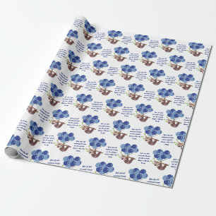 Papier Cadeau Papier d'enveloppement de douche pour bébé garçon