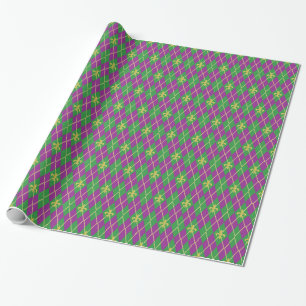 Papier Cadeau Papier d'enveloppement de Jacquard de carnaval