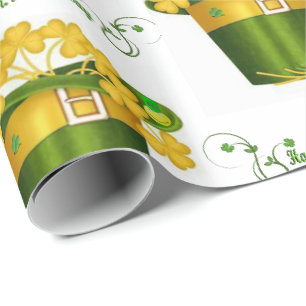 Papier Cadeau Papier d'enveloppement de la Saint-Patrick
