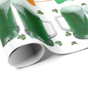 Papier Cadeau Papier d'enveloppement de la Saint-Patrick