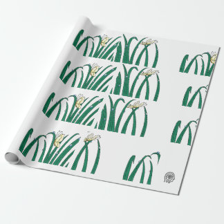 Papier Cadeau Papier d'enveloppement de logo Happier Living