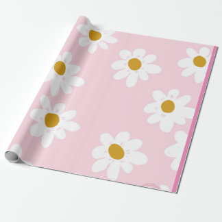 Papier Cadeau Papier d'enveloppement de marmite rose