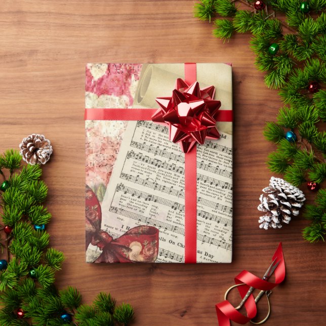 Papier Cadeau Papier d'enveloppement de Noël (Cadeau de vacances)