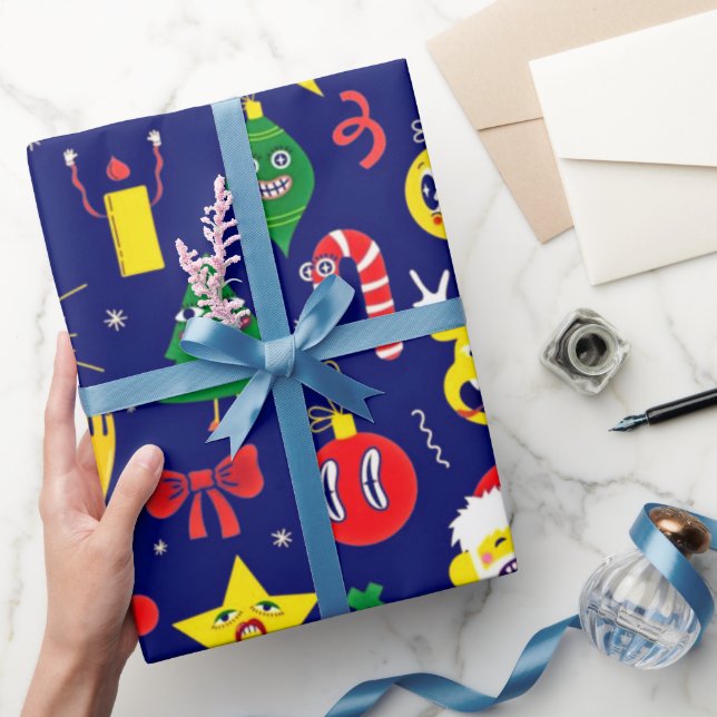 Papier Cadeau Papier d'enveloppement de Noël (Cadeaux)