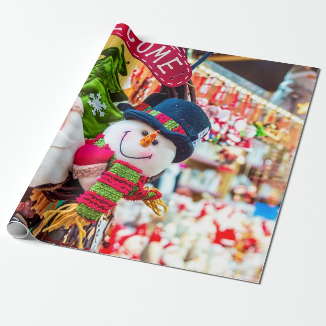 Papier Cadeau Papier d'enveloppement de Noël (Déroulé)