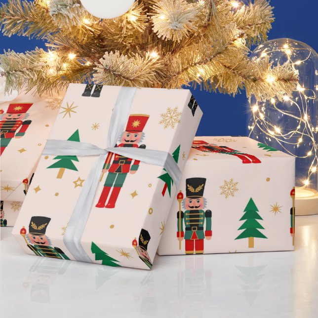 Papier Cadeau Papier d'enveloppement de Noël de Noisette (Vacances)