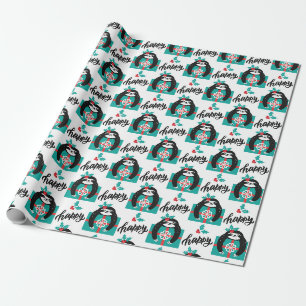 Papier Cadeau Papier d'enveloppement de Noël mignon