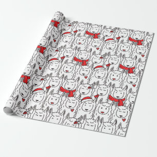 Papier Cadeau Papier d'enveloppement de Noël mignon