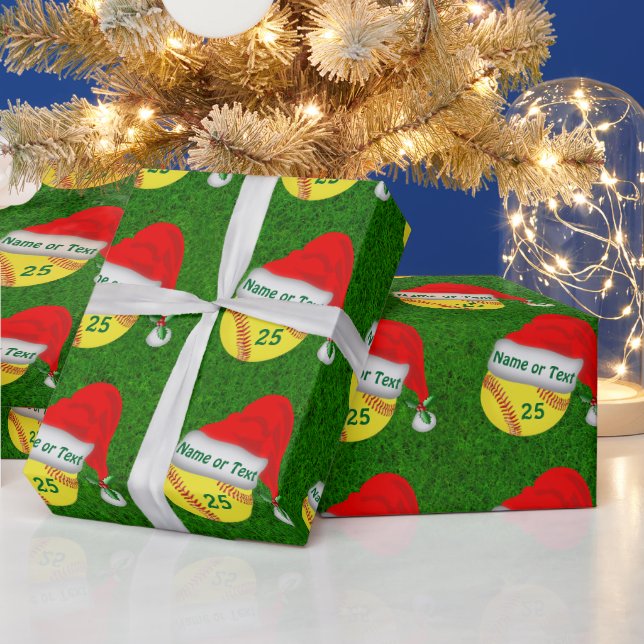 Papier Cadeau Papier d'enveloppement de Noël personnalisé, softb (Vacances)