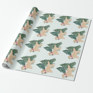 Papier Cadeau Papier d'enveloppement de Noël pour les récupérate
