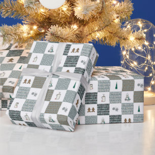 Papier Cadeau Papier d'enveloppement de surface de Noël