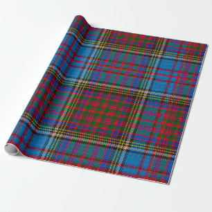 Papier Cadeau Papier d'enveloppement de Tartan Clan Anderson