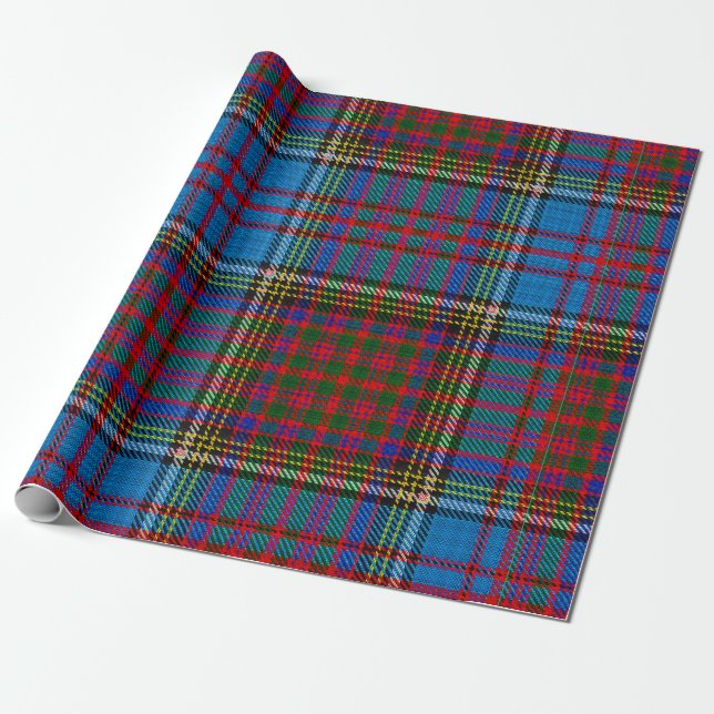 Papier Cadeau Papier d'enveloppement de Tartan Clan Anderson (Déroulé)