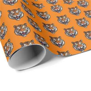 Papier Cadeau Papier d'enveloppement de tigre