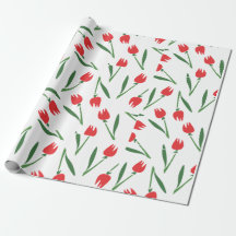 Papier d'enveloppement de tulipes