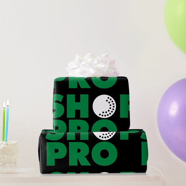 Papier Cadeau Papier d'enveloppement des enseignes Golf Pro (Créateur téléchargé)