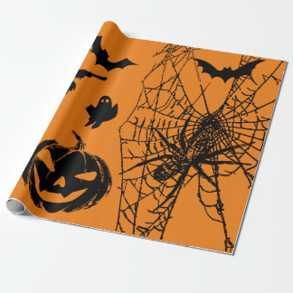 Papier Cadeau Papier d'enveloppement d'Halloween
