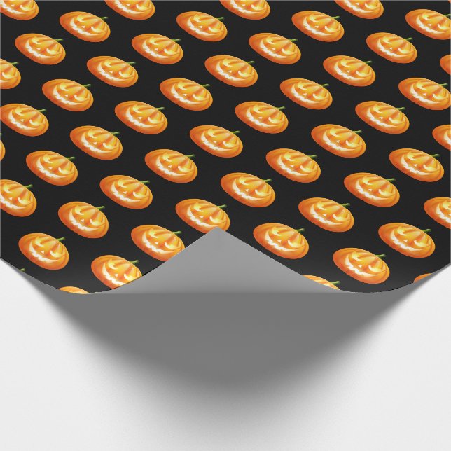Papier Cadeau Papier d'enveloppement d'Halloween (Coin)