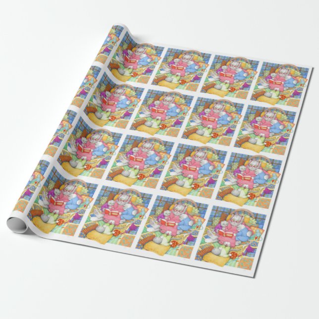 Papier Cadeau Papier d'enveloppement d'HISTOIRE (Déroulé)