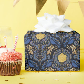 Papier Cadeau Papier d'enveloppement d'oiseaux flou