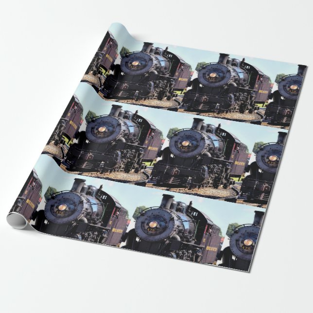Papier Cadeau Papier d'enveloppement ferroviaire Strasbourg (Déroulé)