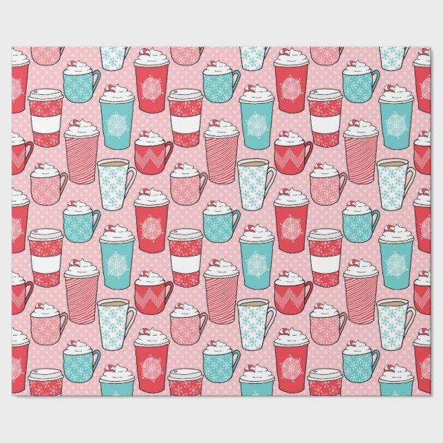 Papier Cadeau Papier d'enveloppement fin hiver (Couture)