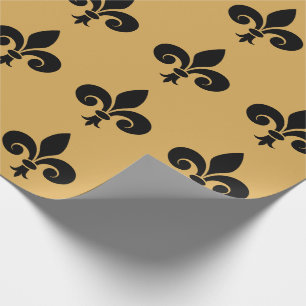 Papier Cadeau Papier d'enveloppement Fleur De Lis