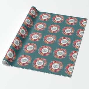 Papier Cadeau Papier d'enveloppement Joyeux Noel