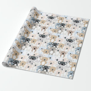 Papier Cadeau Papier d'enveloppement Motif Koala