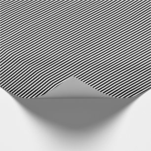 Papier Cadeau Papier d'enveloppement noir et blanc 09-Cadeaux